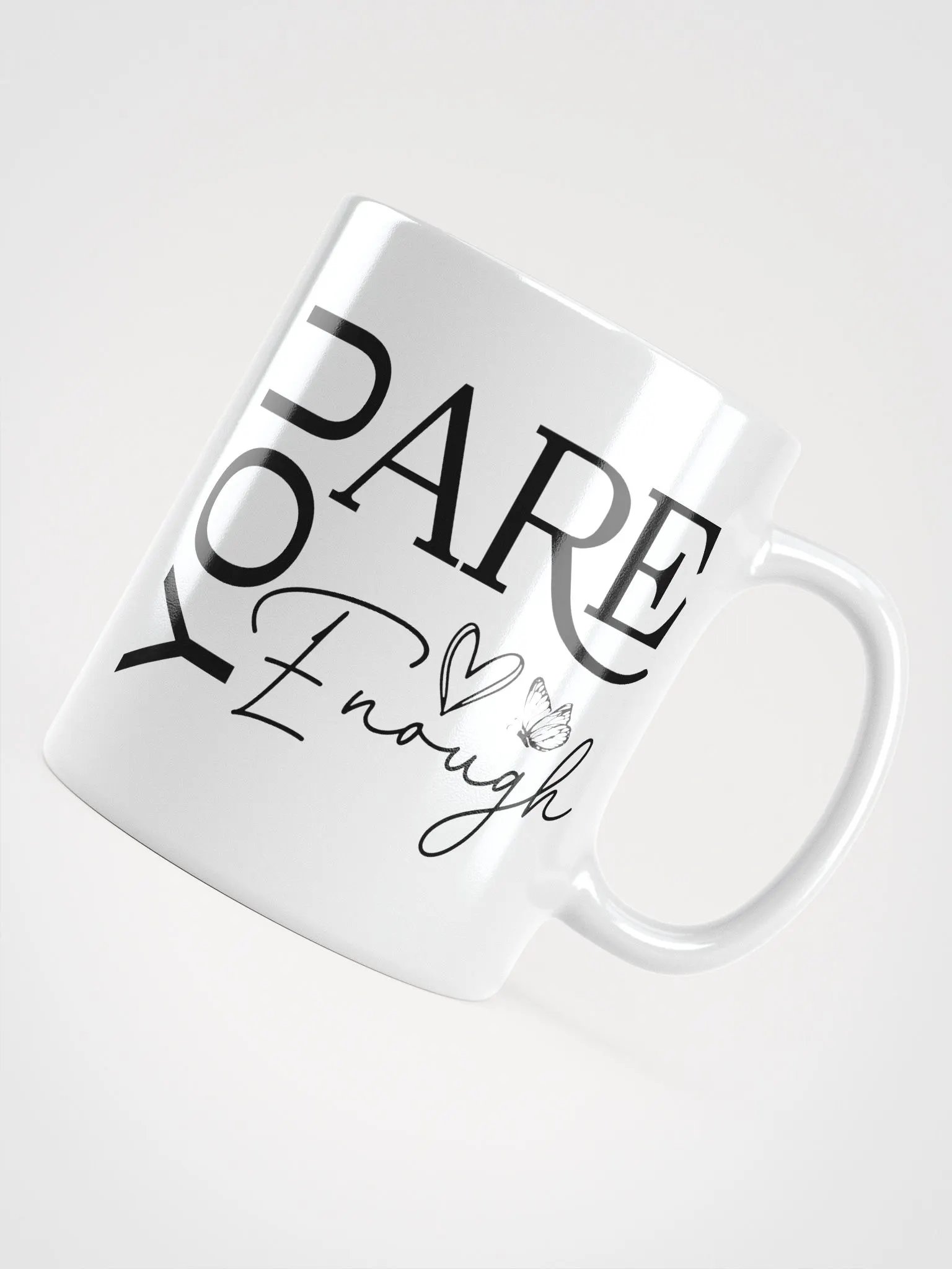 You Are Enough - Empowering Motivational Quote Mug product image (10)