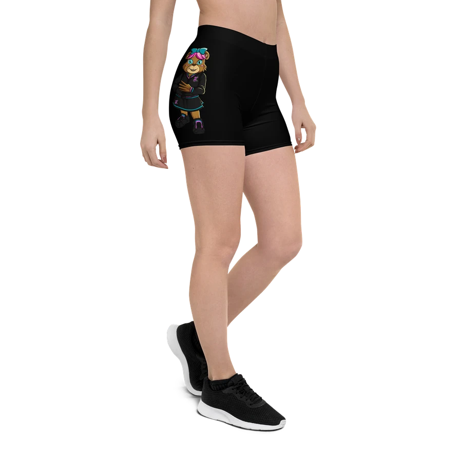 Standing Girl Bear Black Shorts product image (6)