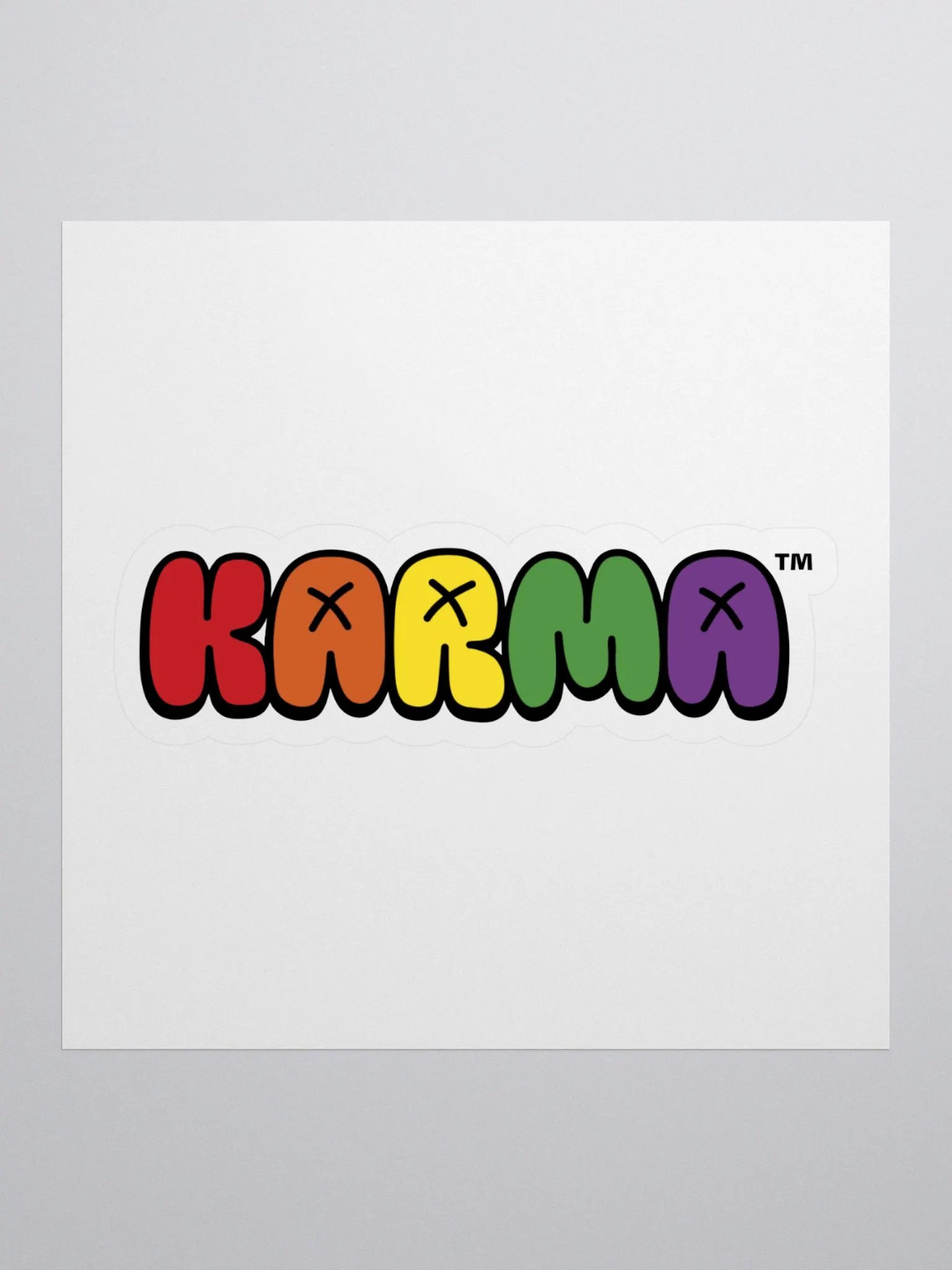 Karma (Rainbow) Sticker product image (1)