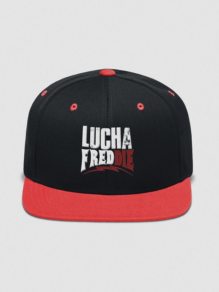 LuchaFredDIE logo snapback product image (1)