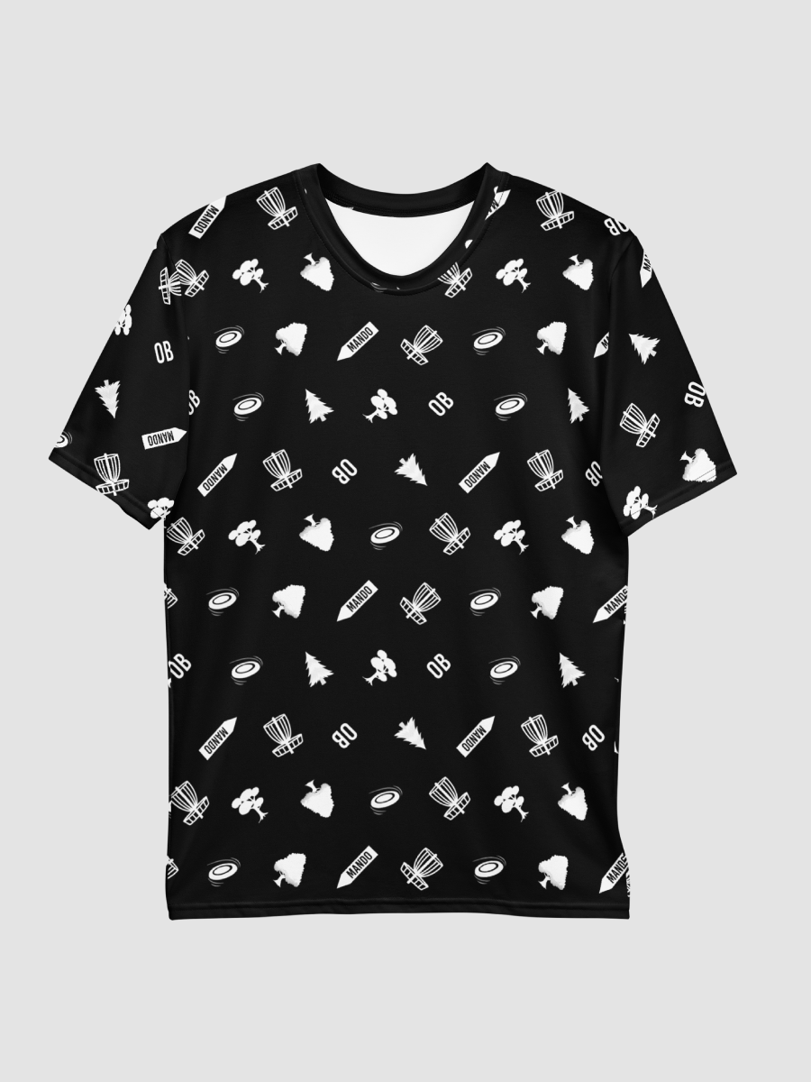 All-Over Print disc-golf Crew Neck T-Shirt product image (4)