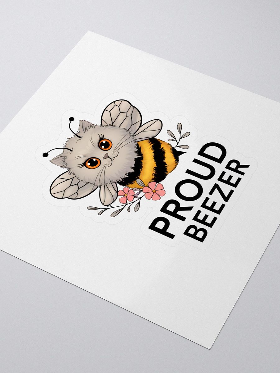 Proud Beezer Kiss Cut Stickers product image (3)