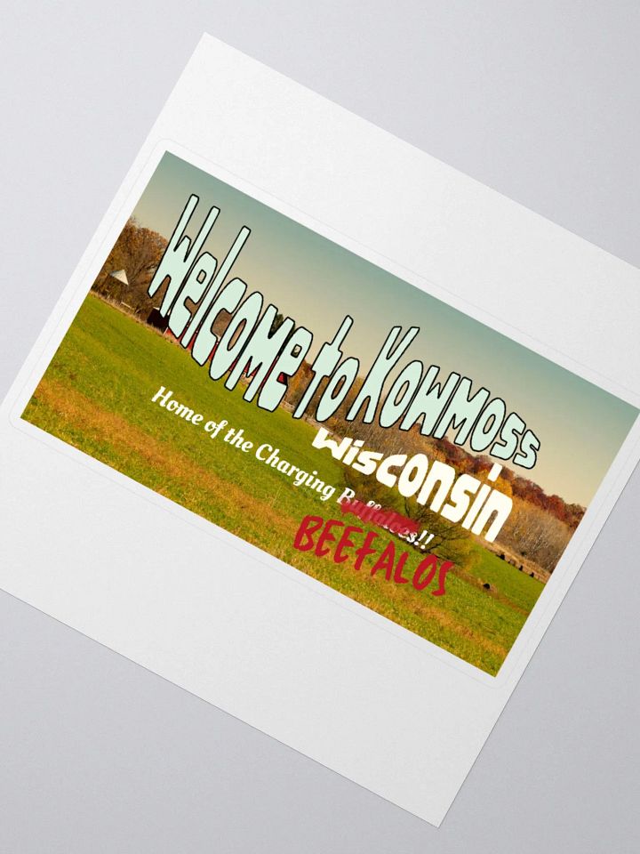 Kowmoss Postcard Sticker product image (2)