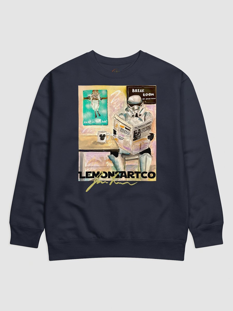 Stormtrooper Taking a Break in the Office Break Room Tee product image (5)
