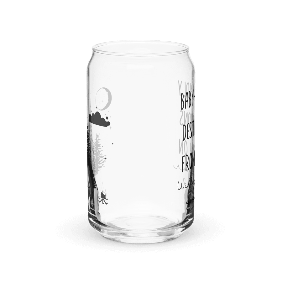 Camping Godmother Proposal Gift Iced Coffee Cup With Lid And Straw product image (2)