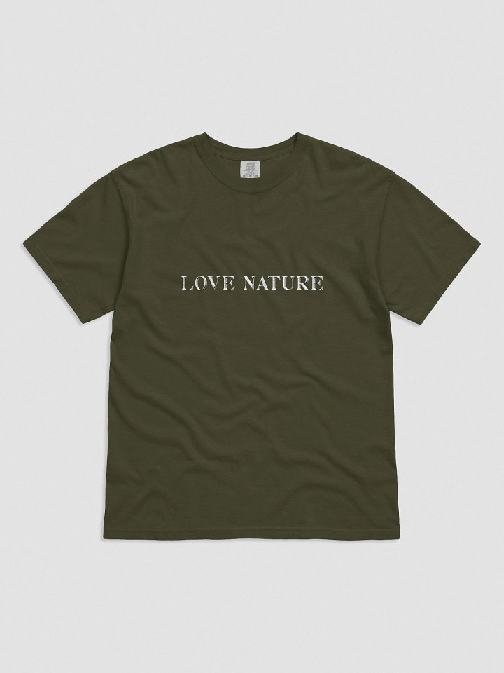 Embroidered Love Nature Unisex Tee product image (3)