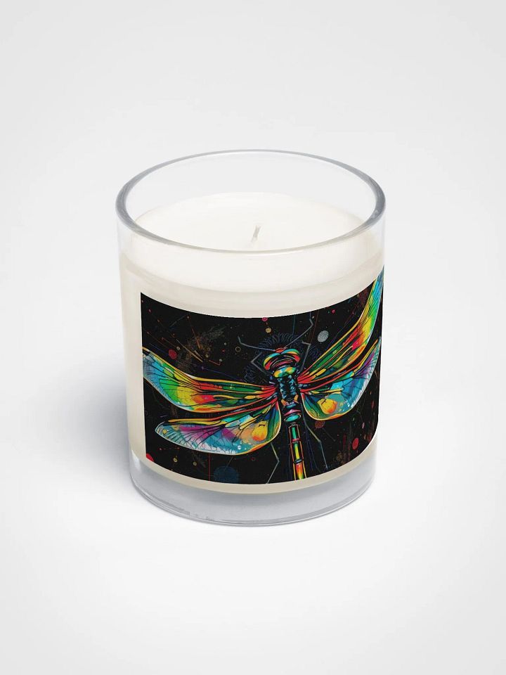 Vibrant Dragonfly Soy Wax Candle product image (2)