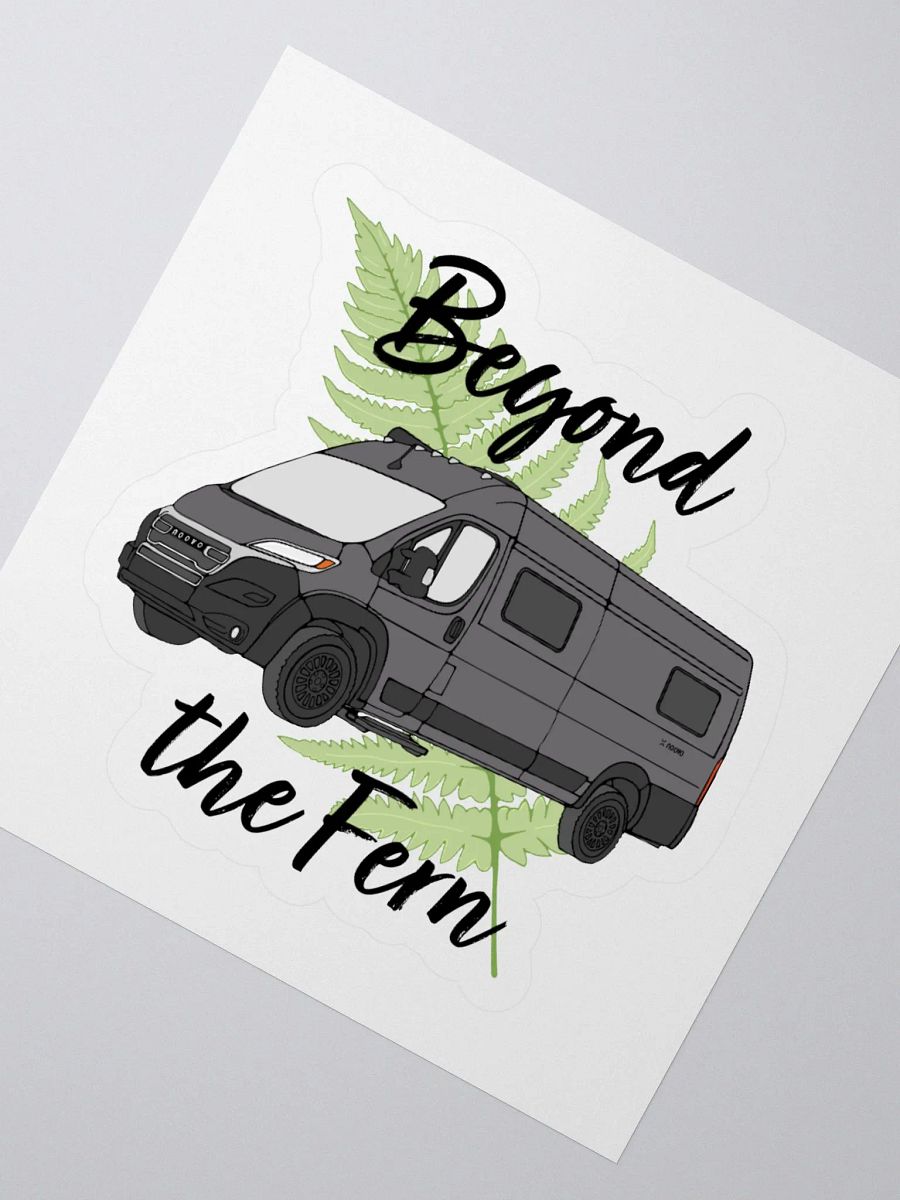 Beyond the Fern Logo Sticker product image (4)