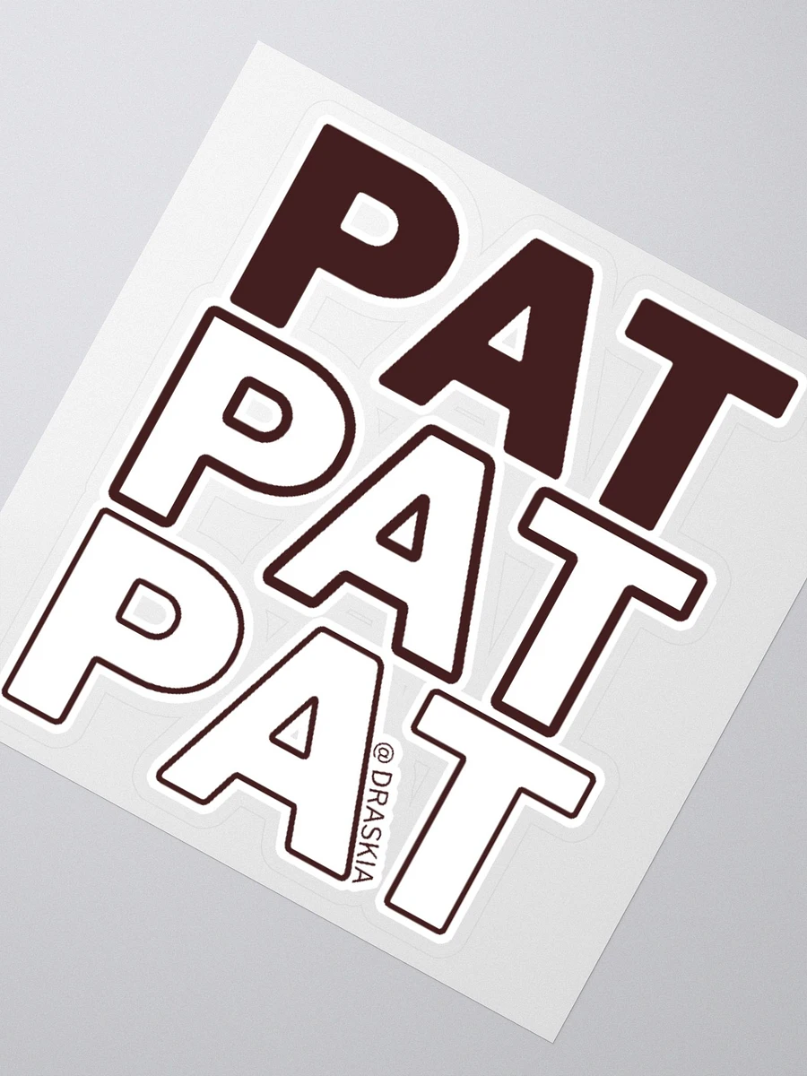 Pat pat pat Sticker product image (4)