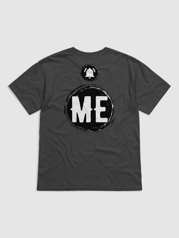 Subscribe Me T-Shirt Back Logo Black product image (2)