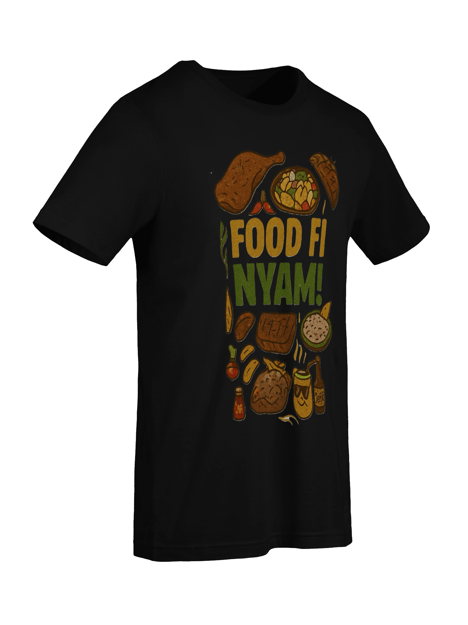 FOOD FI NYAM! Illustrated T-Shirt product image (79)