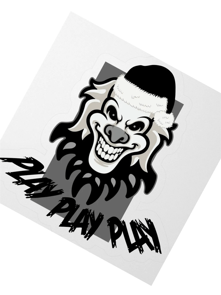 The Carn-evil Way PLAY PLAY PLAY Sticker product image (2)