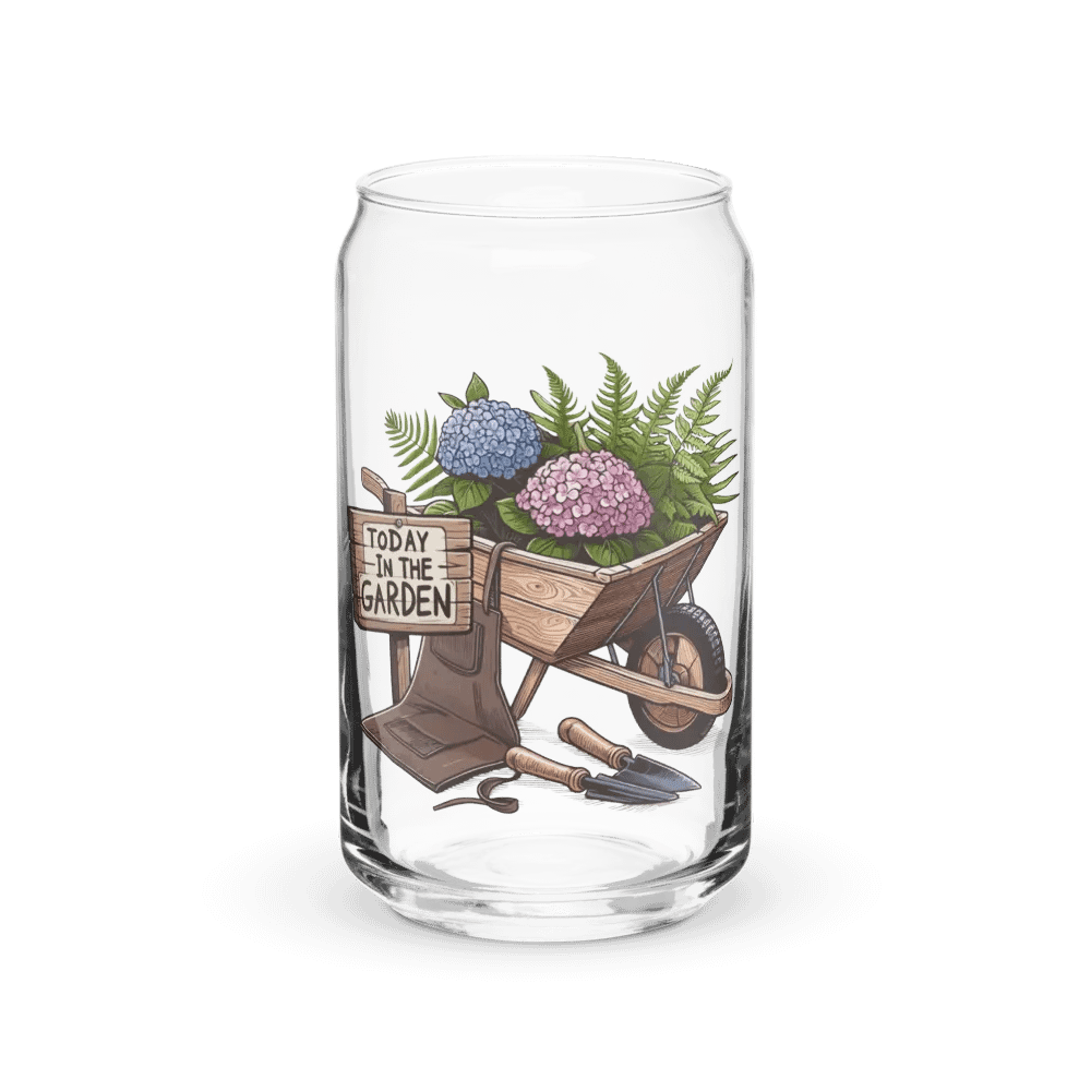 Today in the Garden Wheelbarrow Glass product image (1)