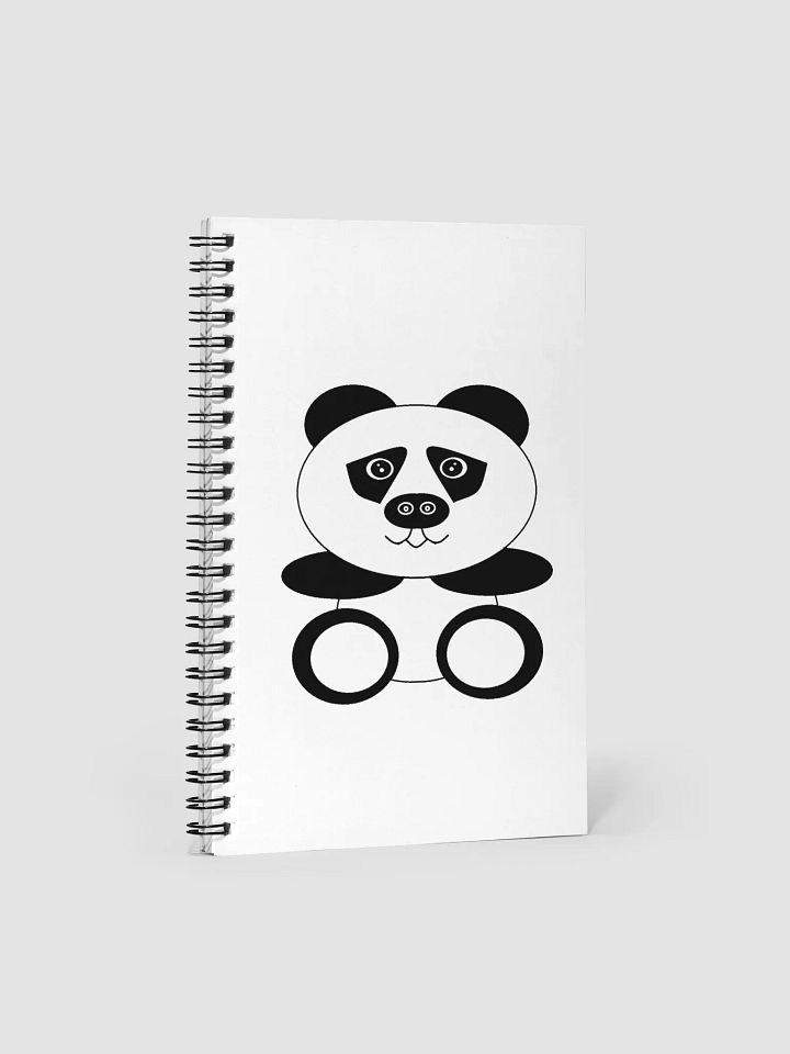 Cute Panda Black and White Aesthetic Design product image (1)