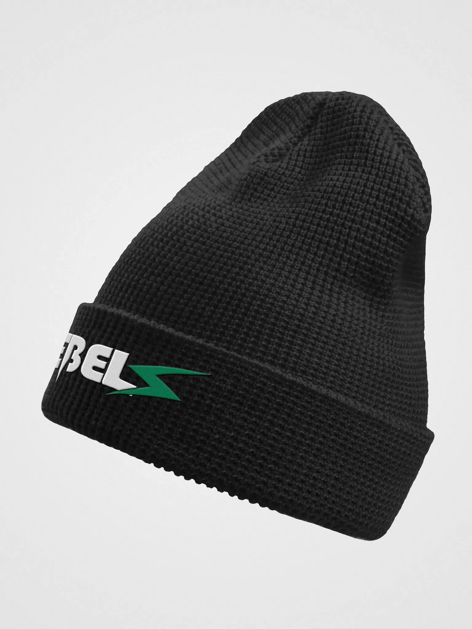 Rebels Beanie | Black | White/Green product image (2)