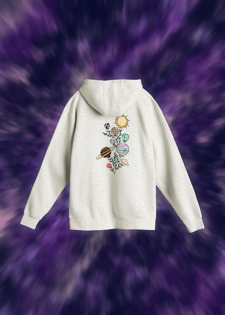 Cosmic Flora Planet Hoodie product image (7)