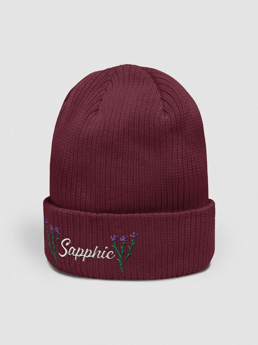 Sapphic embroidered winter caps product image (11)