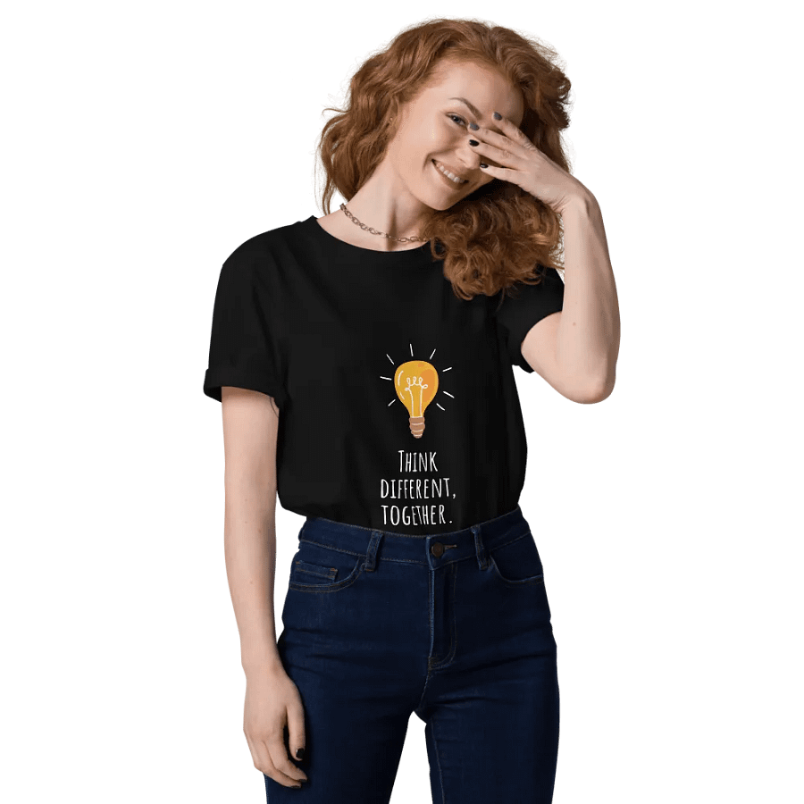 THINK DIFFERENT, TOGETHER. T-Shirt - 100% cotton product image (11)
