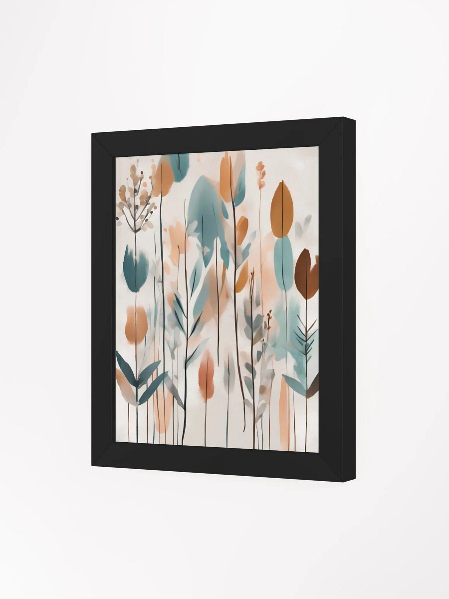 Serene Flora: Framed Matte Poster product image (40)
