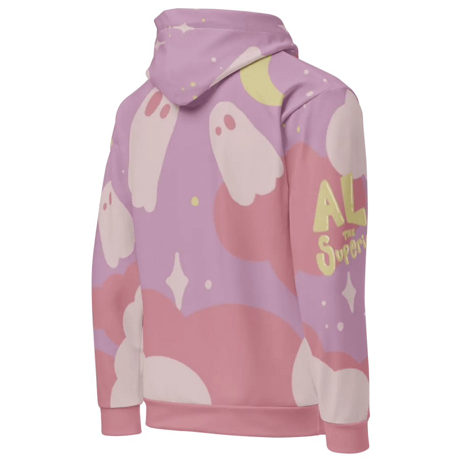 Pink Cloud Ghost Hoodie product image (4)