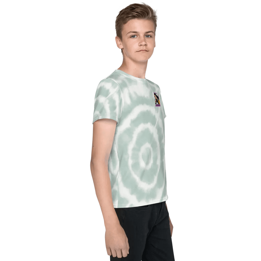 Green Dream Youth Tie-Dye T-Shirt product image (5)