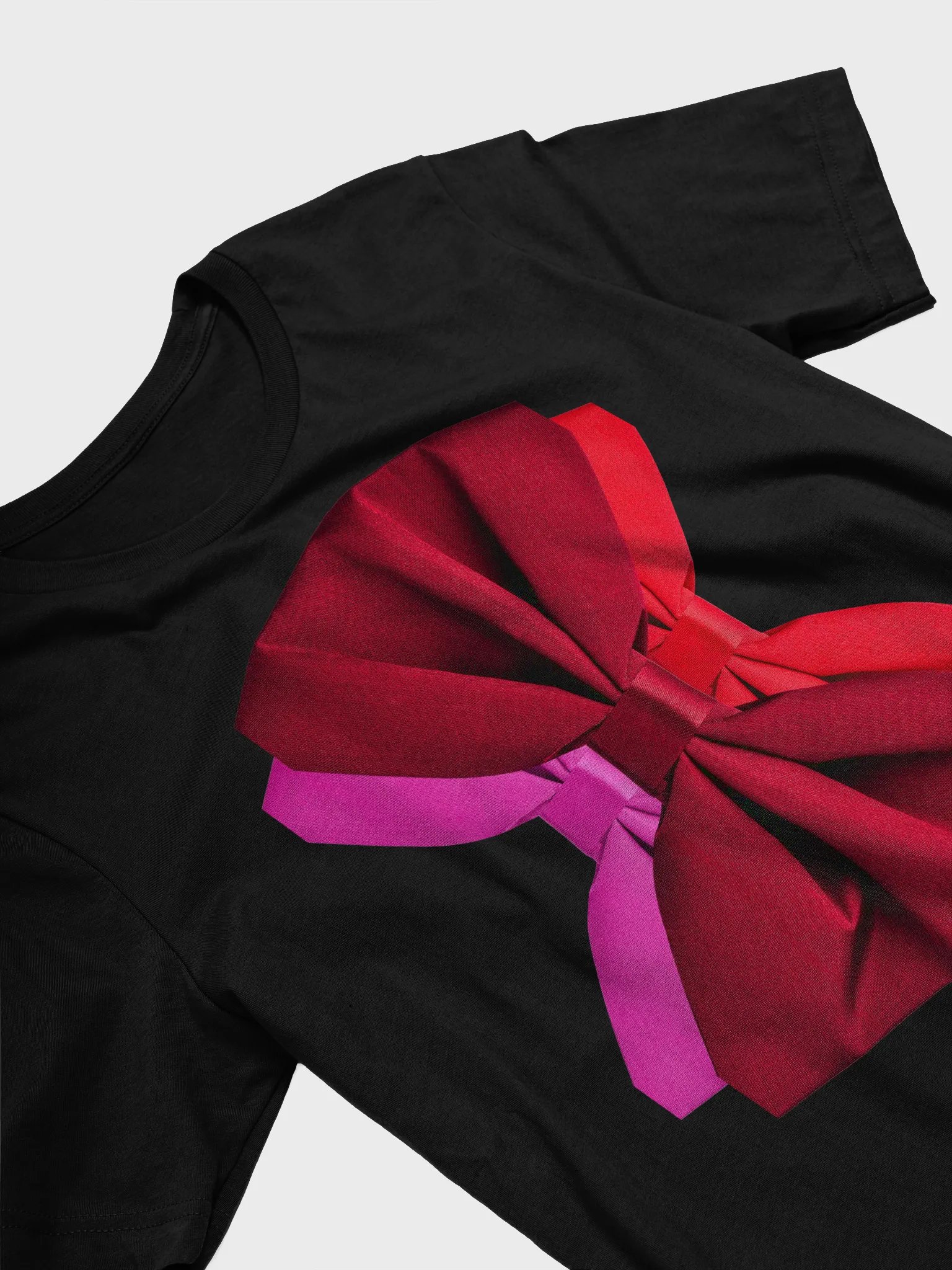 Bows Red Organic LKM Tee product image (3)