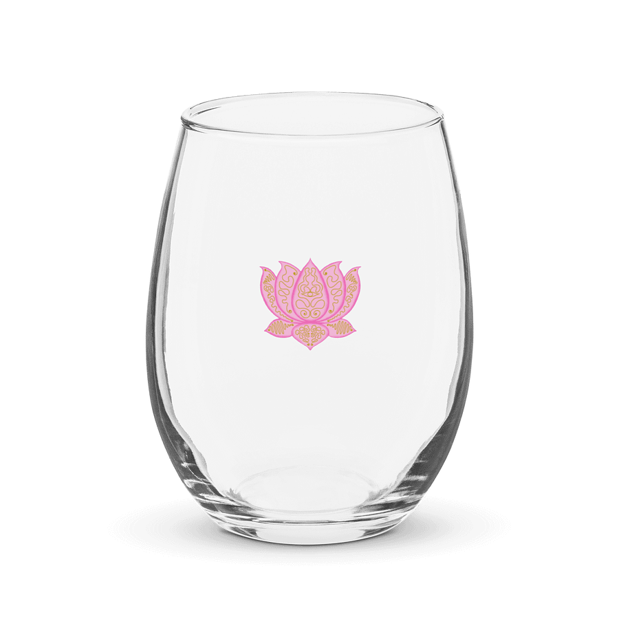 Lotus Eye Stemless Wine Glass product image (1)