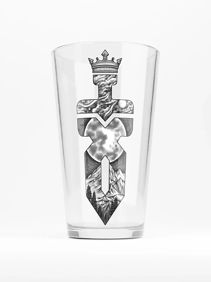 Shaker Pint Glass (Gray Logo) product image (1)