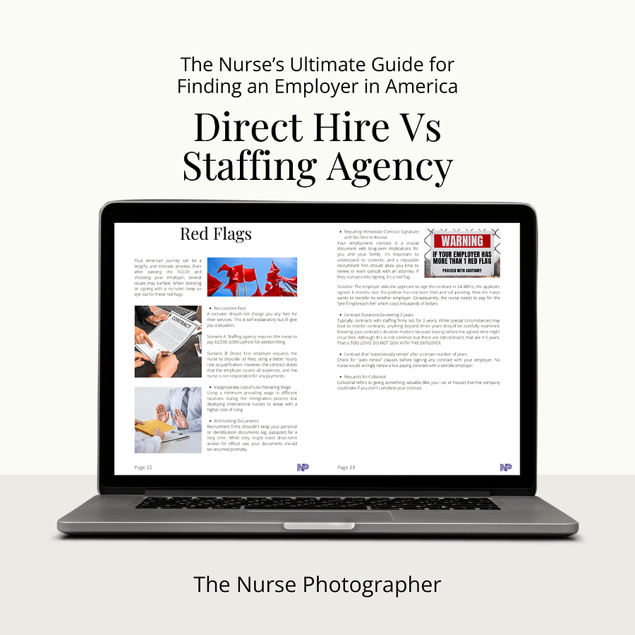 The Nurse's Ultimate Guide For Finding An Employer In America product image (3)