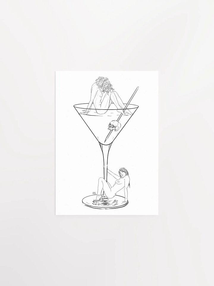 First Sip Feeling - Poster Print product image (1)