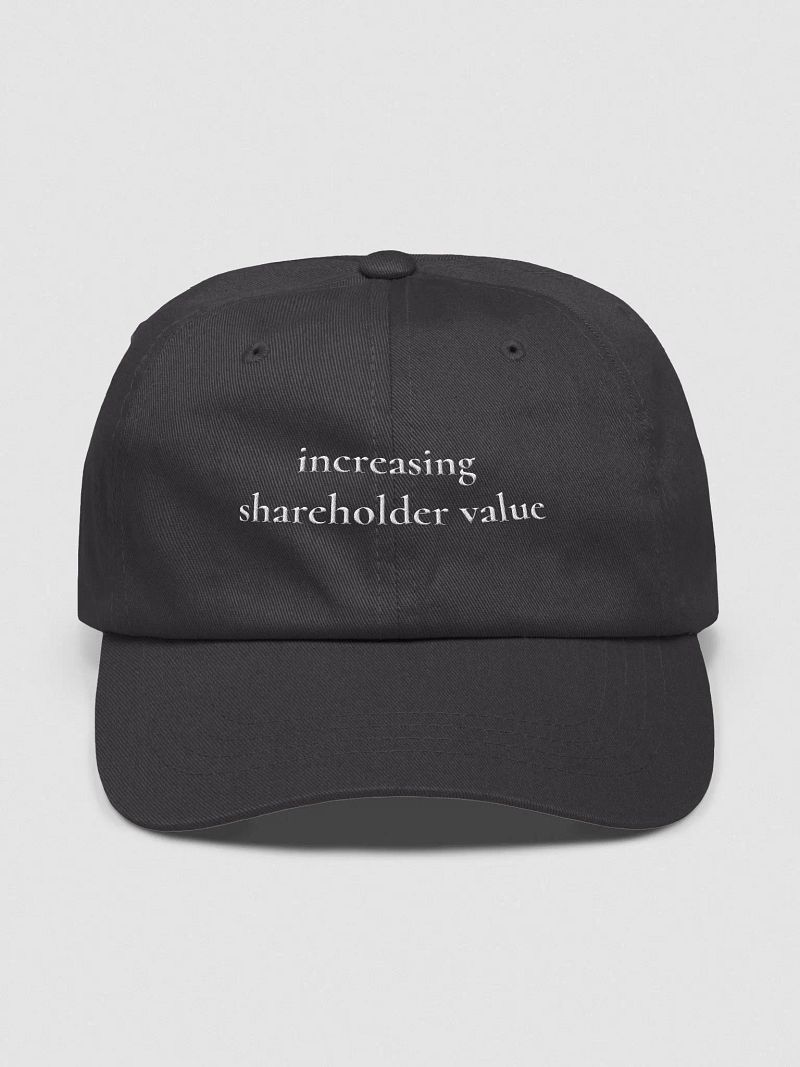 increasing shareholder value cap