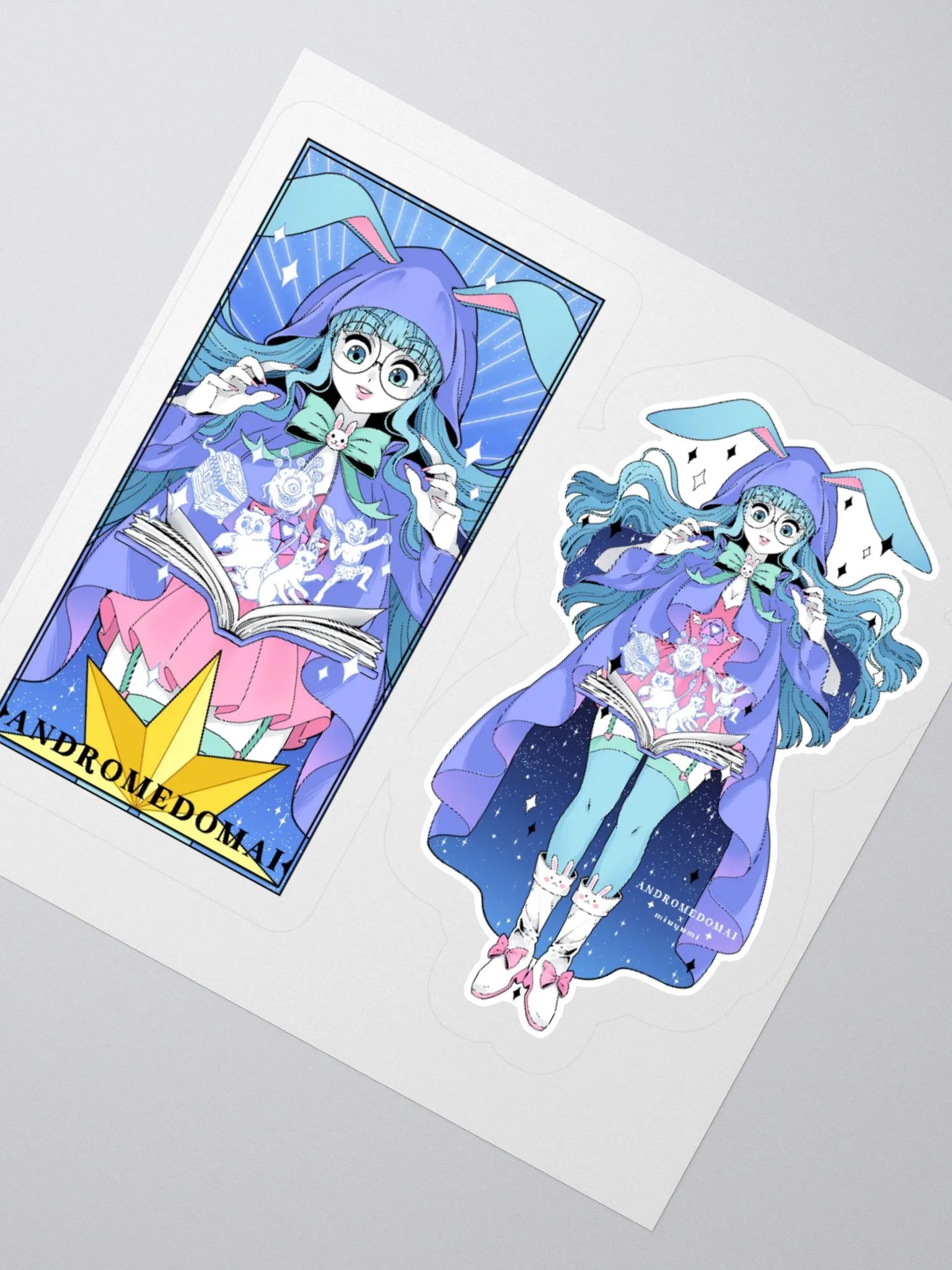 The Storyteller Tarot Card Sticker Duo | Andromedomai product image (3)
