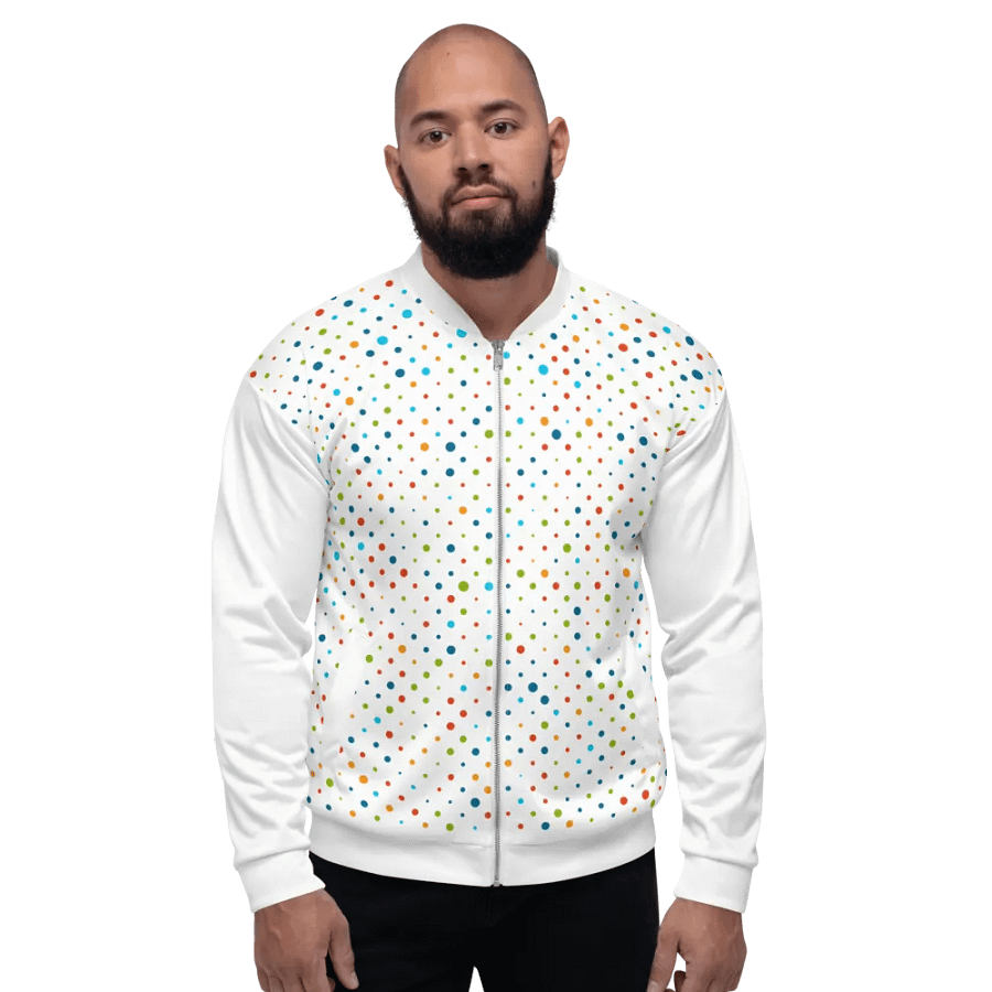 Vibrant Mosaic All-Over Bomber product image (3)
