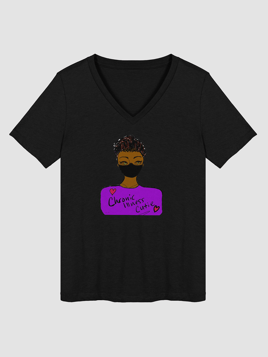 Chronic Illness Cutie Relaxed V-Neck Tee product image (14)