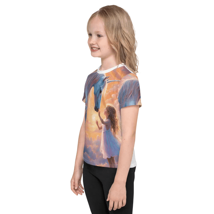 Dreamy Unicorn Touch Kids T-Shirt product image (2)