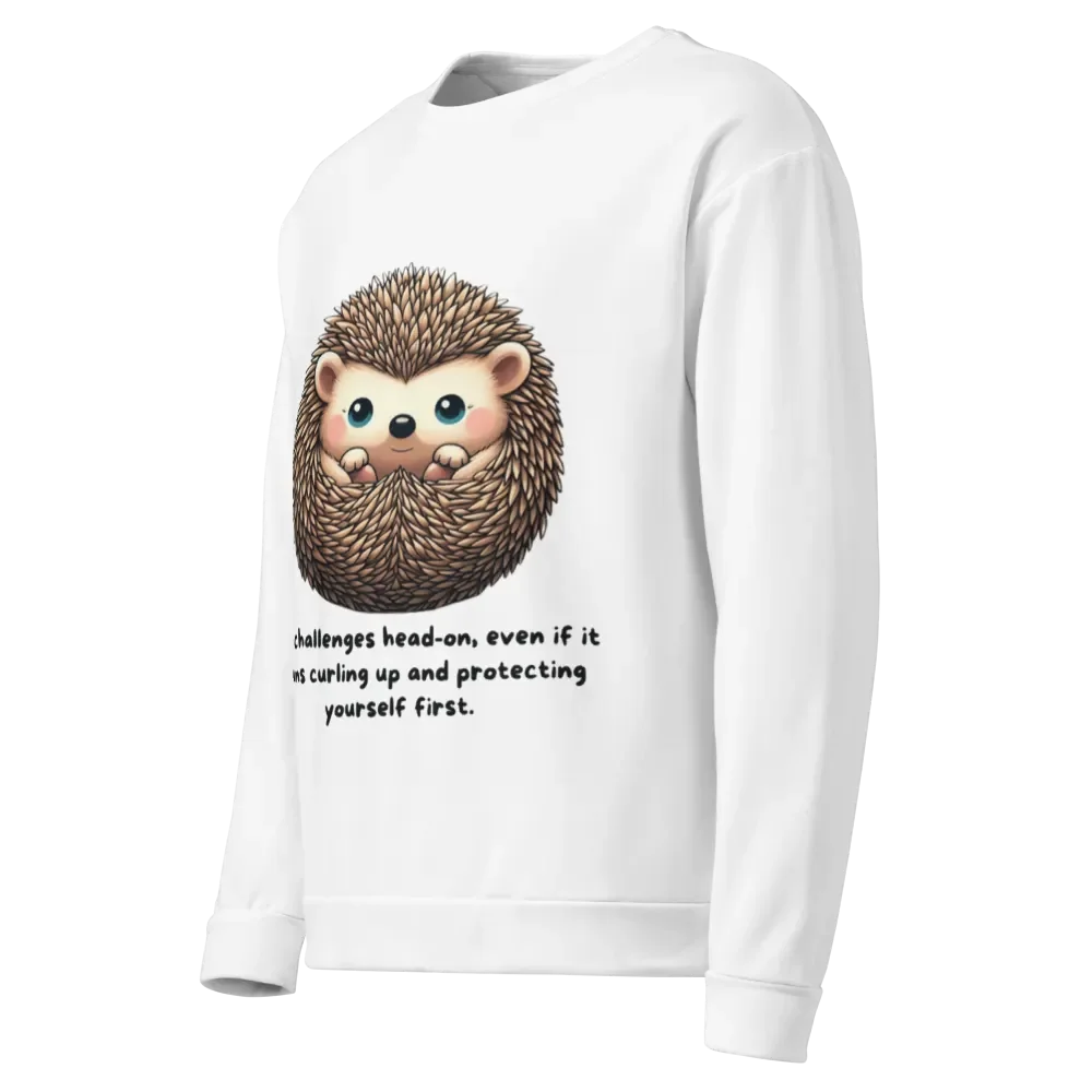 Embrace Challenges with Self-Care Sweatshirt product image (3)