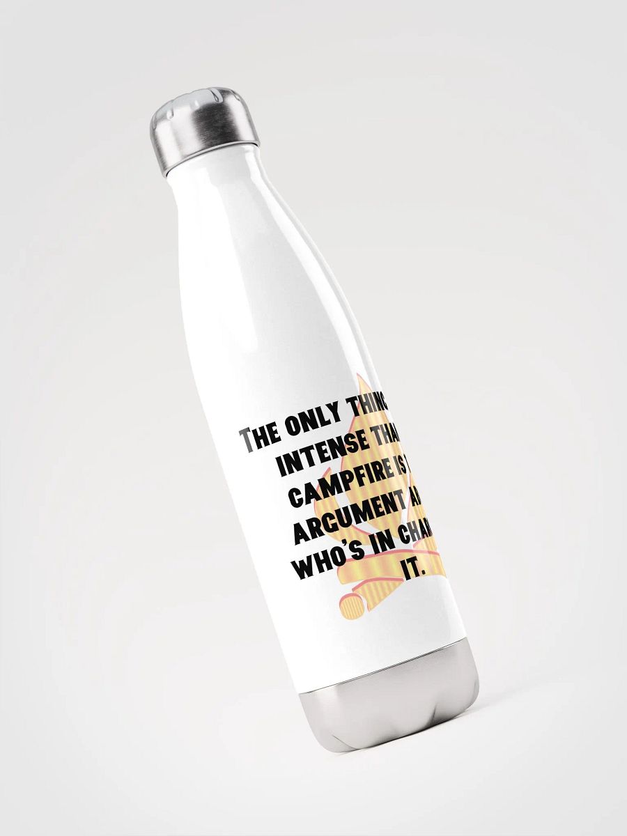Campfire Message Stainless Steel Water Bottle product image (3)