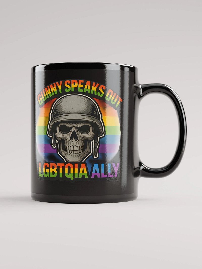 Rainbow Skull LGBTQIA Ally Mug