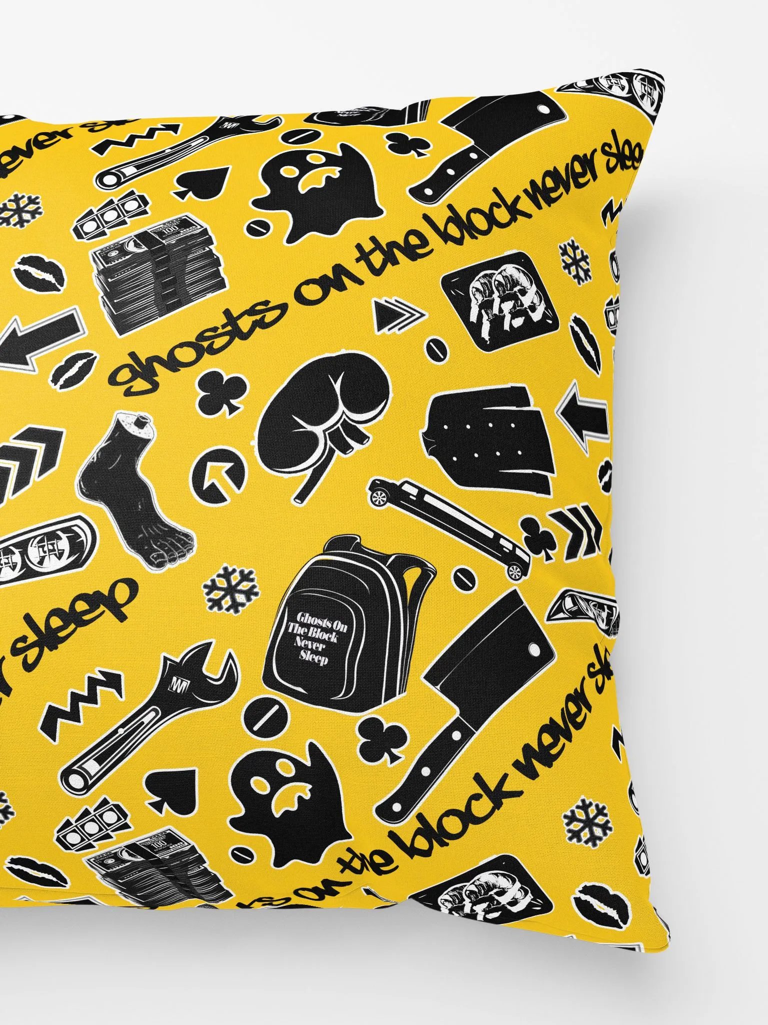 A8M - Ghosts On The Block Never Sleep Shorty Pillow (Magnificent March)) product image (2)