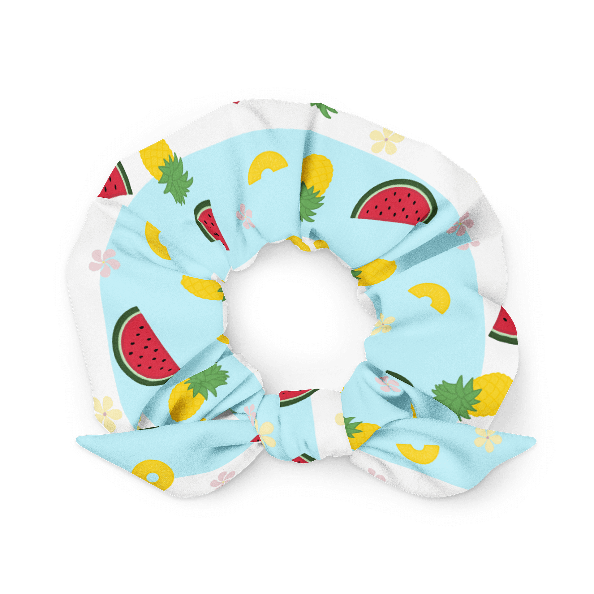 Pineapple Watermelon Pattern Scrunchie product image (2)