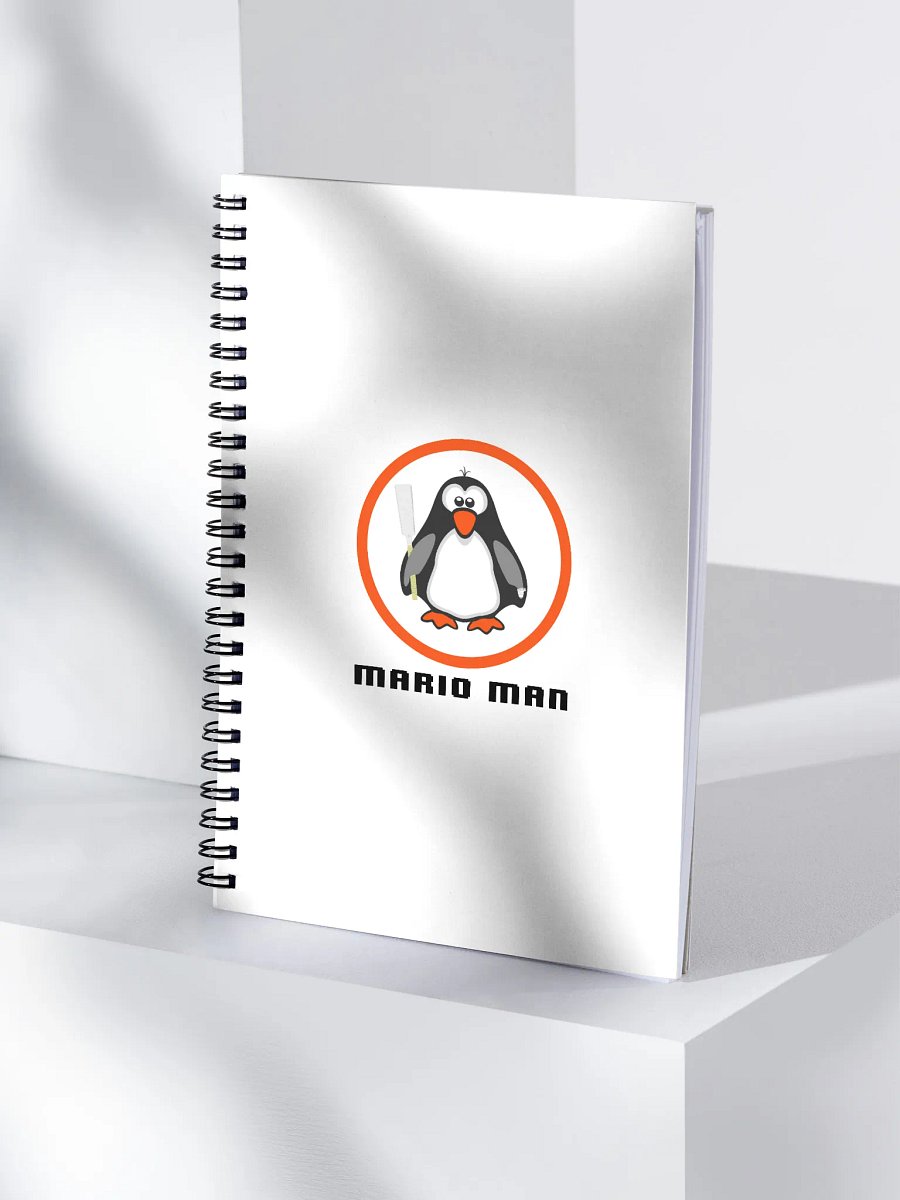 Mario Man Spiral NoteBook product image (4)