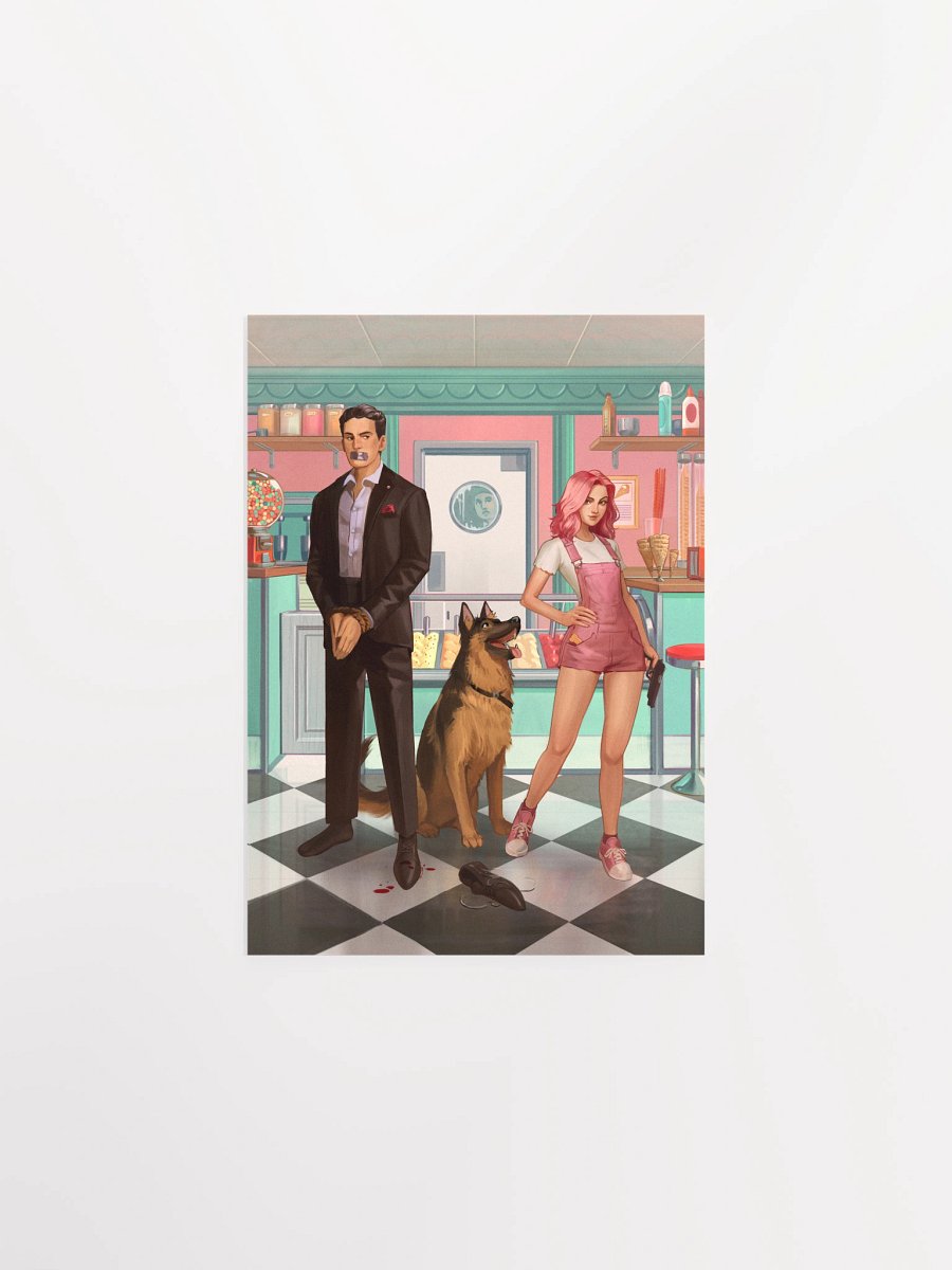 Hot for Hostage Cover Art Print product image (2)