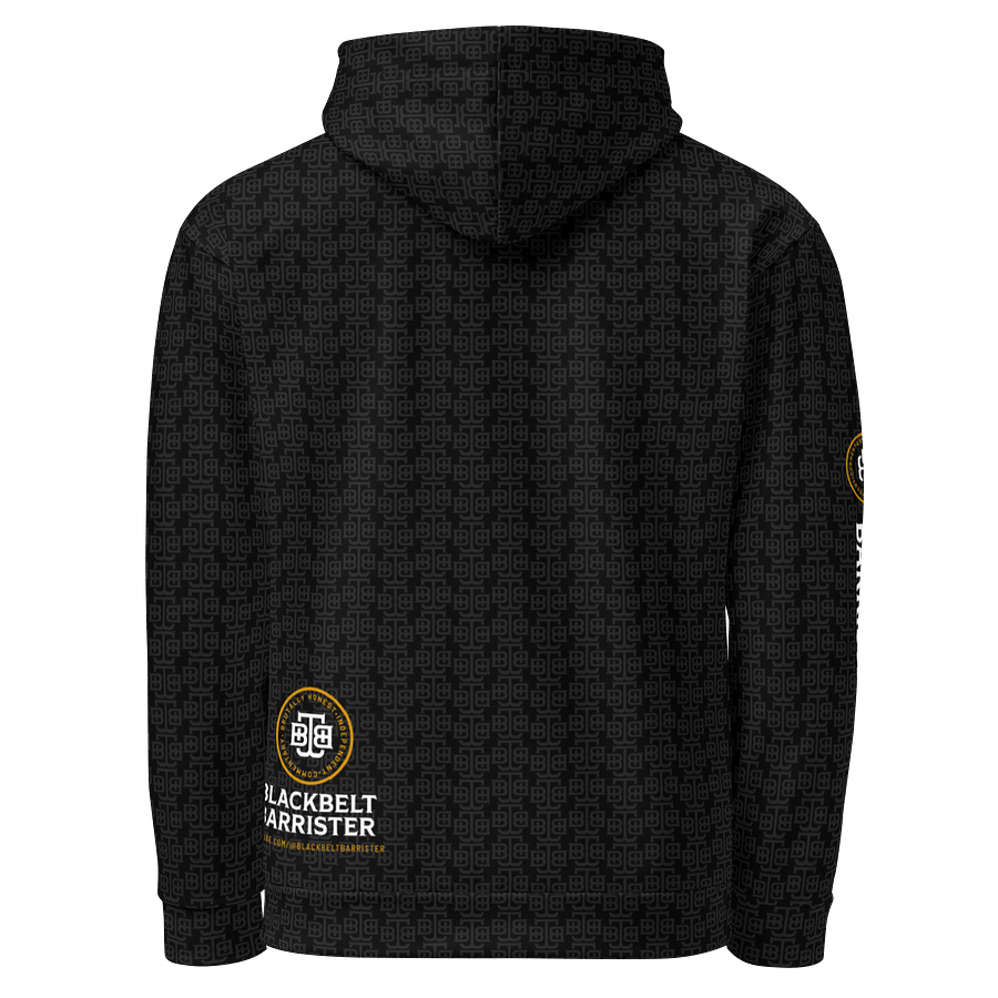 BBB All Over Print Black Hoodie product image (3)