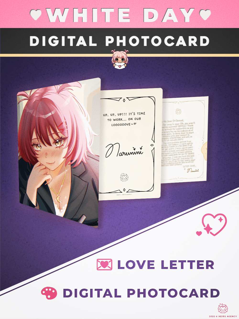 Narunini White Day DIGITAL Photocard product image (1)