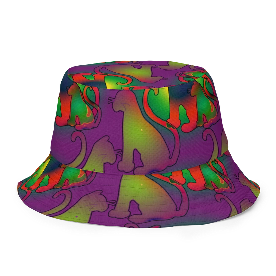 Abstract and Black Cats Bucket Hat product image (8)