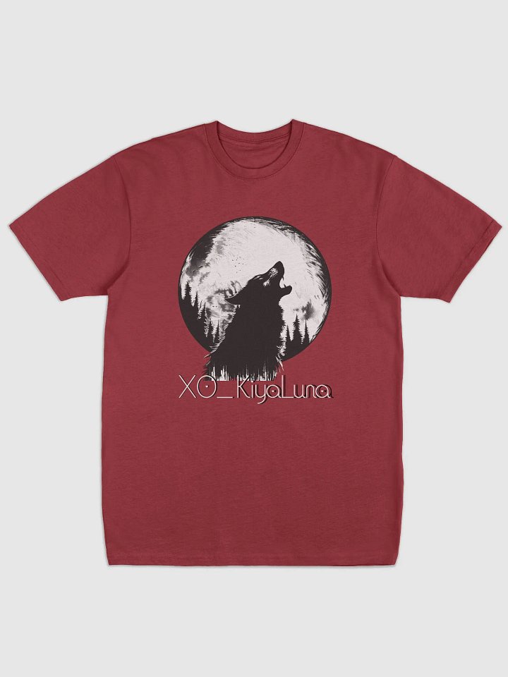 Howling Wolf Moon Silhouette Tee product image (6)
