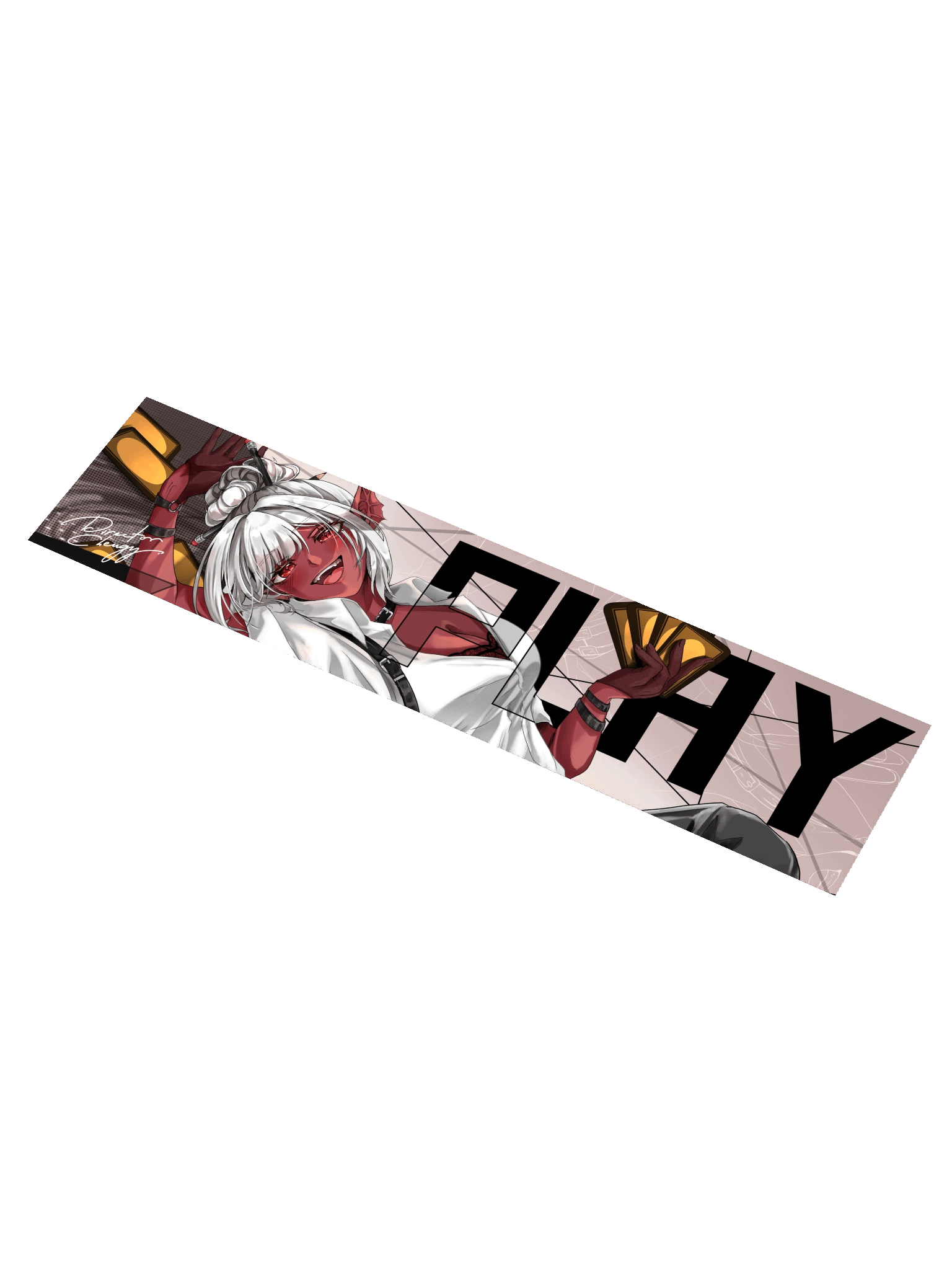 Miss Play Bumper Sticker product image (1)