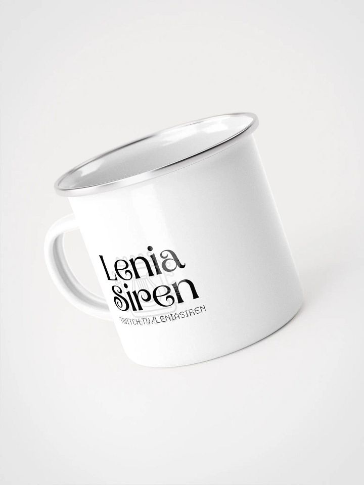 Lily Cyren "In a Box" + Logo - Enamel Mug (12oz / 355ml) product image (2)