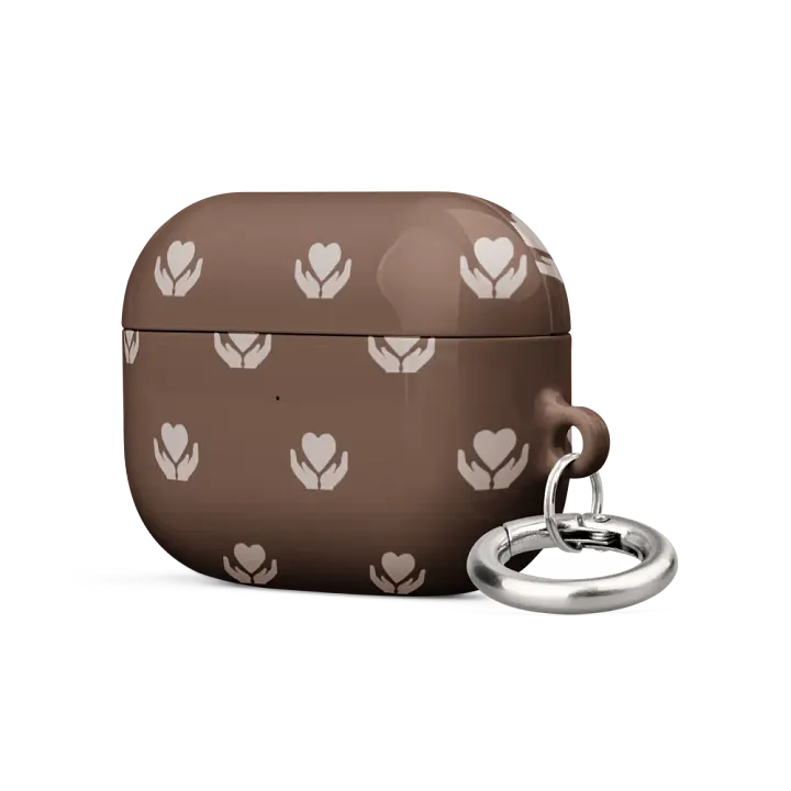 Aesthetic Brown AirPods Case product image (2)