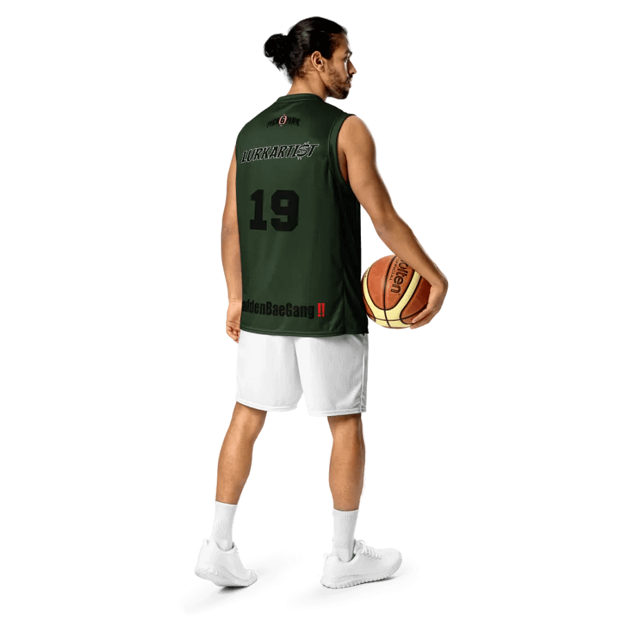 Madden Bae Jersey 👨‍🎨 (Green+ Black Logo) product image (6)